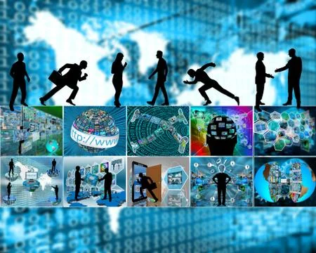 Crowd Illustrazione stock