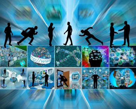 Crowd 스톡 일러스트