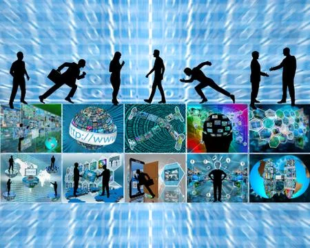 Crowd 스톡 일러스트