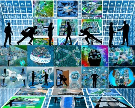 Crowd 스톡 일러스트