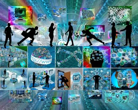 Crowd 스톡 일러스트