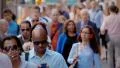 Crowd in New York City, business people going to work 4k or 4k+ Resolution