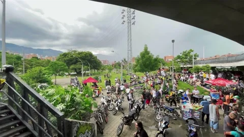 Crowd Panning 库存影片 154483774