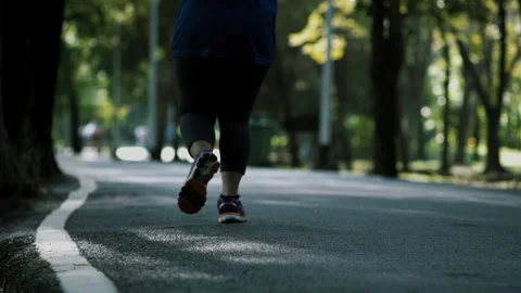 Crowd of People Exercising in the Park Stock Footage 162565640