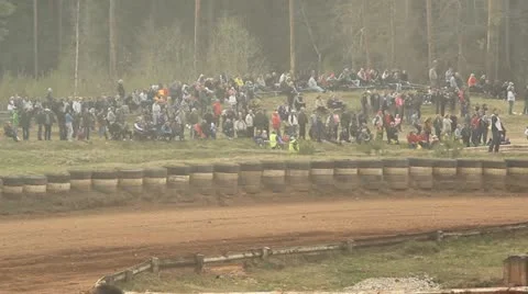 Crowd people Video stock 12174280