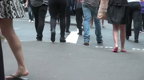 Crowd of people Stock Footage 36081771