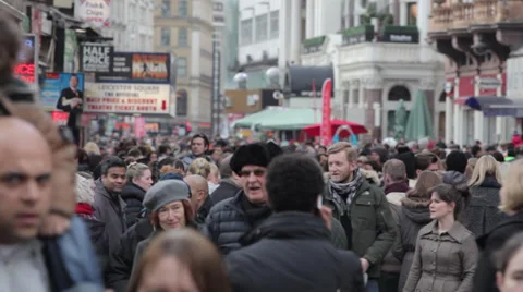 Crowd of people Stock Footage 36564161