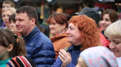 A crowd of people Stock Footage 67363223