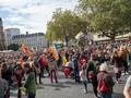 Crowd of people Fridays for Future global demonstration in Brunswick city Photo