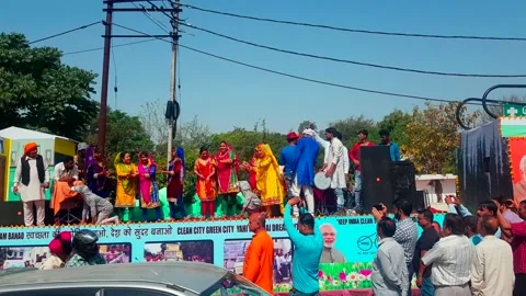 Crowd of People Jammu and kashmir smily ... | Stock Video | Pond5