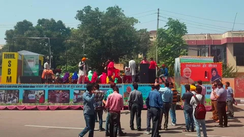 Crowd of People Jammu and kashmir smily Stock Video Pond5