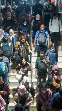 Crowd of people Stock Photos