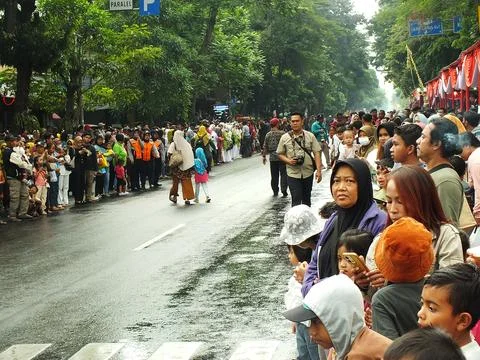 Crowd people Stock Photos