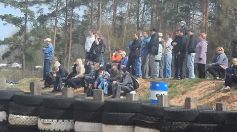 Crowd people walking Stock Footage 12174277