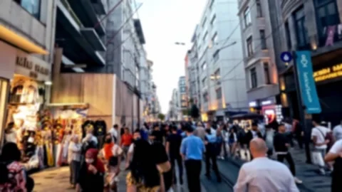 Crowd  of People walking 動画素材 238905550