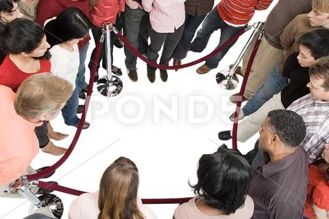 A crowd Stock Photos