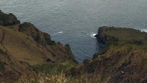 Crowd Of Seagulls Flying Over The Beach In Vestmannaeyjar, Iceland Stock Footage 108753633