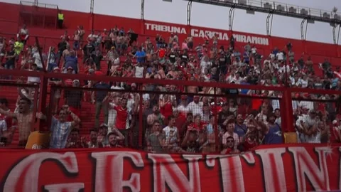 CROWD IN SOCCER MATCH Video stock 135670093