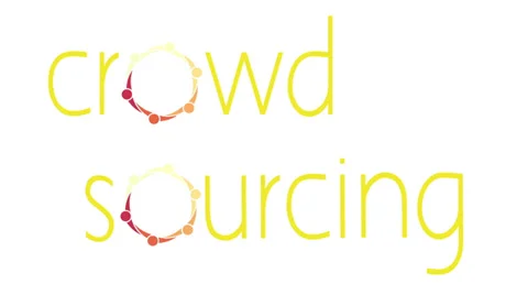 Crowd Sourcing Concept Animation Stock Footage 37827688