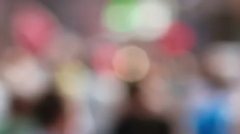 Crowd, STRONG ZOOM, RACK FOCUS Stock-Footage 11852769