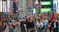 Crowd, Time Square, New York HD Footage