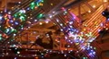 Crowd tosses LED throwies at a concert - 4 HD Footage