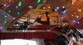 Crowd tosses LED throwies at a concert - 1 HD Footage