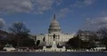 Crowd of Tourists Relaxing in Park Front of Us Capitol Building in Washington DC 4k or 4k+ Resolution