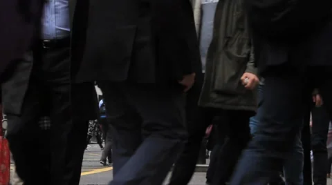 Crowd walking 50 fps Stock Footage 38460718