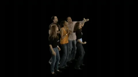 Crowd Walking Stock Footage 78662