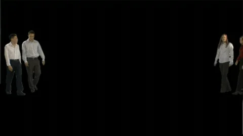 Crowd Walking Stock Footage 78787