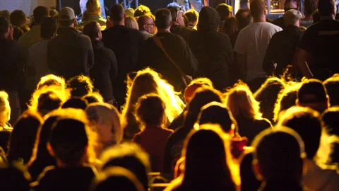 Crowd watching concert 動画素材 168265808