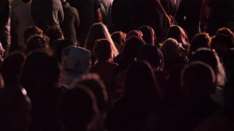 Crowd watching concert 動画素材 168265992