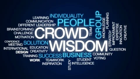 Crowd Wisdom Stock Video Footage | Royalty Free Crowd Wisdom Videos | Pond5