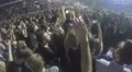 Crowd of young guys filming performance on smartphones. Security guard at work 4k or 4k+ Resolution