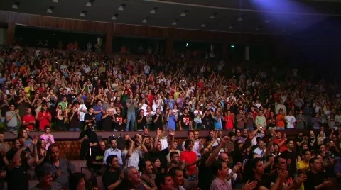 Crowd4 Stock Footage 301957