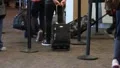 Crowded Airport Terminal HD Footage