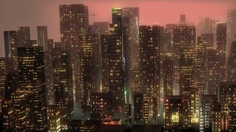 Crowded City Stock Footage 117881798