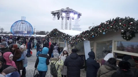 Crowded fest Stock Footage 101281846