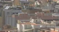 Crowded houses in Barcelona 4k or 4k+ Resolution