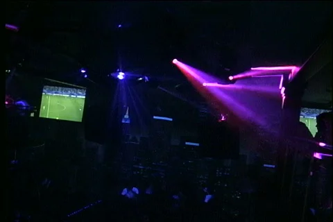 Crowded Nightclub  Video stock 343531