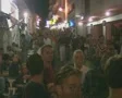 Crowded nightlife street SD Footage