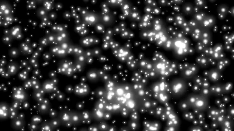 Crowded Quantum Particle Swarm Abstract Motion Background Loop 2 Stock-Footage 77971598