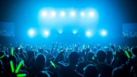 Crowded show Stock Photos