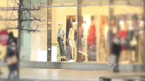 Crowded Sidewalks In Warsaw Stock-Footage 62812966