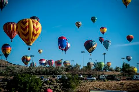 Crowded Sky Foto stock