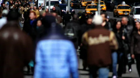 Crowded Street 1 Видео 358014