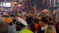 Crowded street at night, Times Square, New York City 4k or 4k+ Resolution