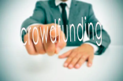 Crowdfunding Stock Illustration