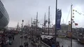 Crowds at Bremerhaven Sail city harbor event Germany 4k or 4k+ Resolution